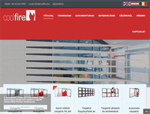 Tablet Screenshot of coolfire.hu